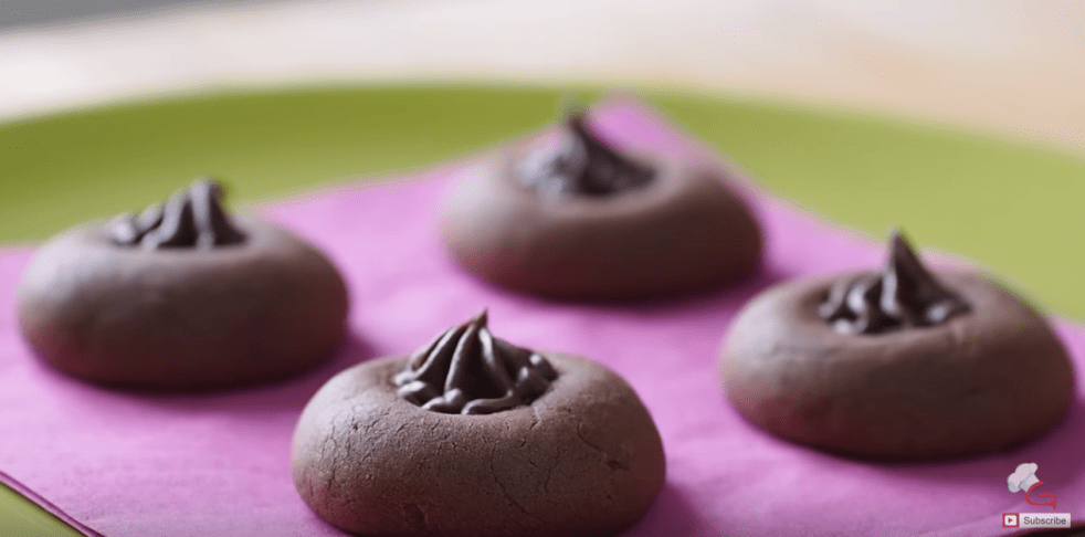 Galletas con crema de cacao